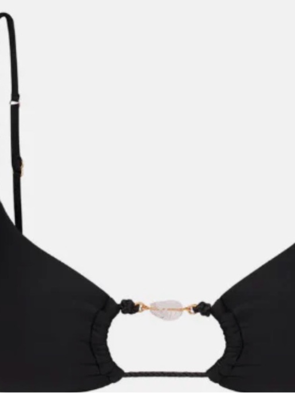 Vix Paula Hermanny Women’s String Bikini Set with Gold Accents size Large NWT. - Picture 12 of 13